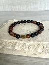 Brown Agate Gemstone Bracelet