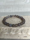 Grey Agate Gemstone Bracelet