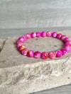 Pink Jasper Gemstone Bracelet