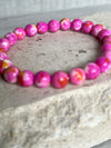 Pink Jasper Gemstone Bracelet