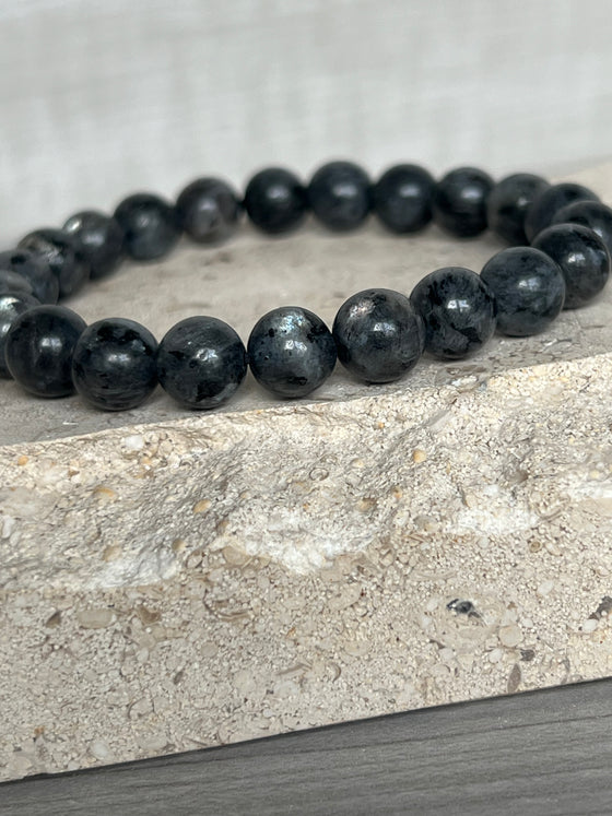 Larvikite Gemstone Bracelet