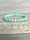 Blue Amazonite Gemstone Bracelet