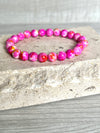 Pink Jasper Gemstone Bracelet