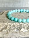 Blue Amazonite Gemstone Bracelet