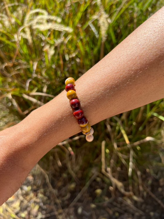 Mookaite Tie Bracelet